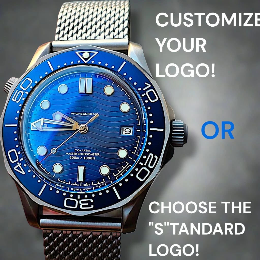 Signature Blue Dial 007 Master Homage Mod - Signature Series