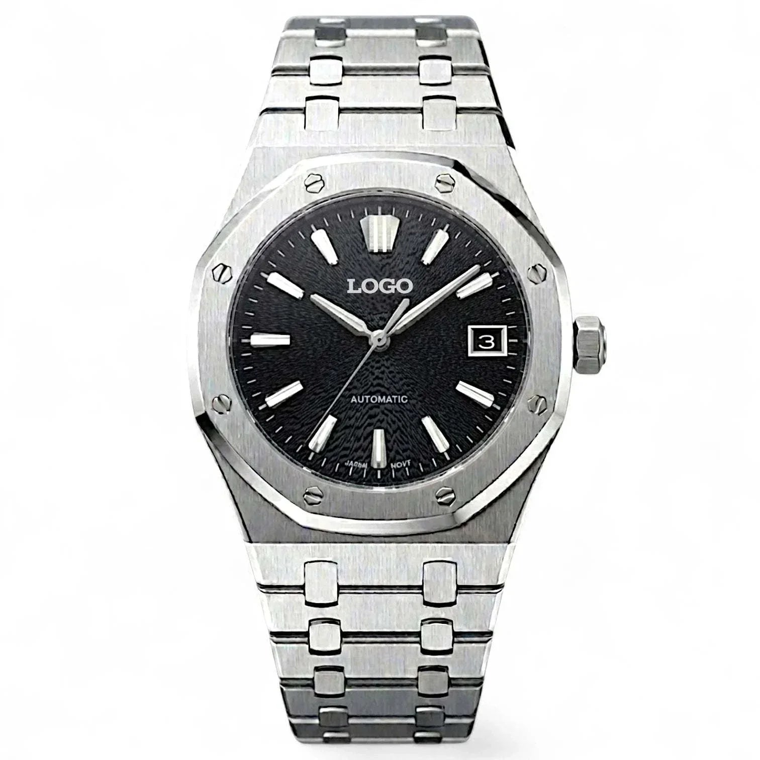 Seiko Mod - Royal Oak Textured Black Grand Seiko GS Dial | Modtime Creations