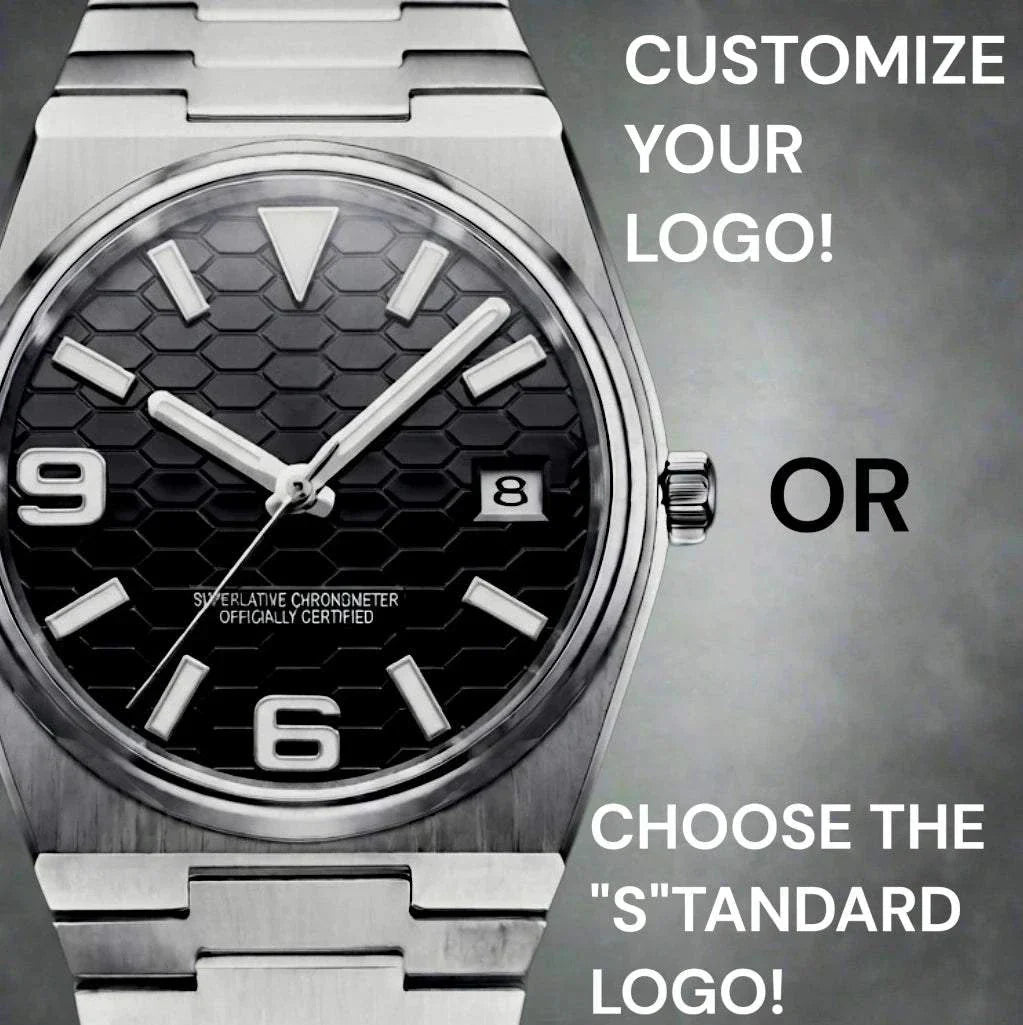 Seiko Mod Watch PRX Land Dweller fusion with a black dial built by Modtime Creations