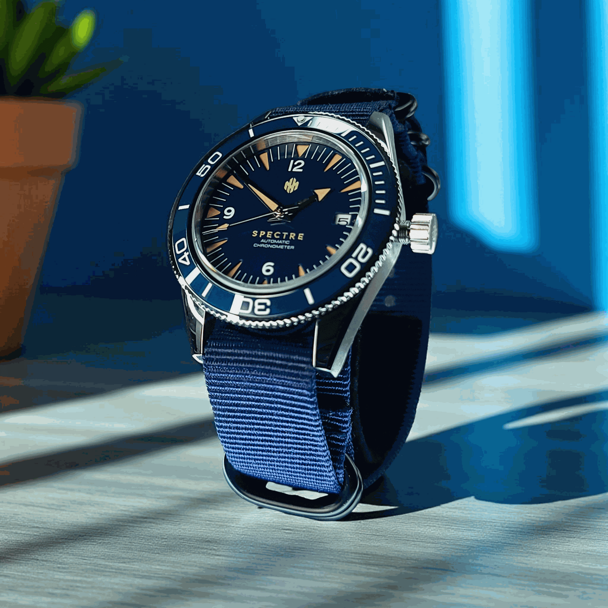Seiko Mod Seamaster Homage Blue Dial: Iconic Classic Style