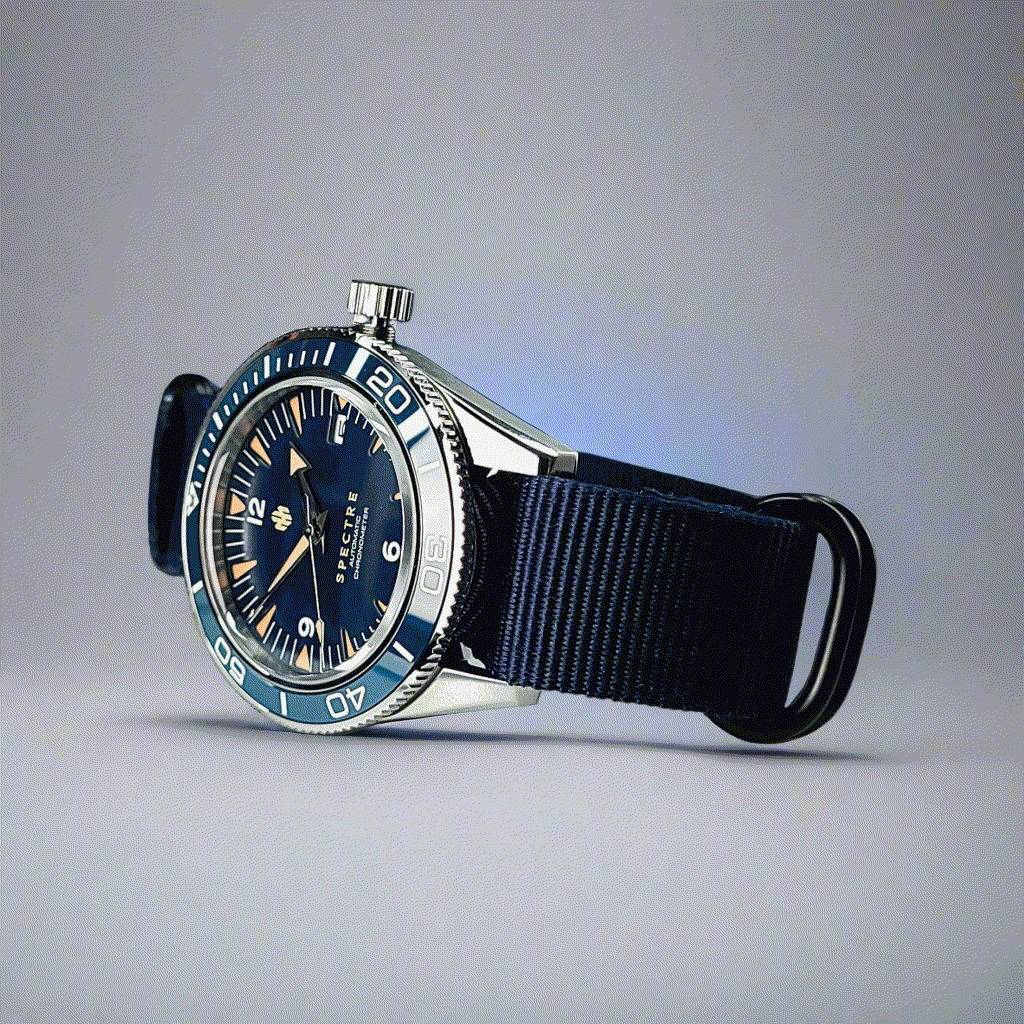 Seiko Mod Watches Seamaster Blue Dial Diver - Modtime Creations 