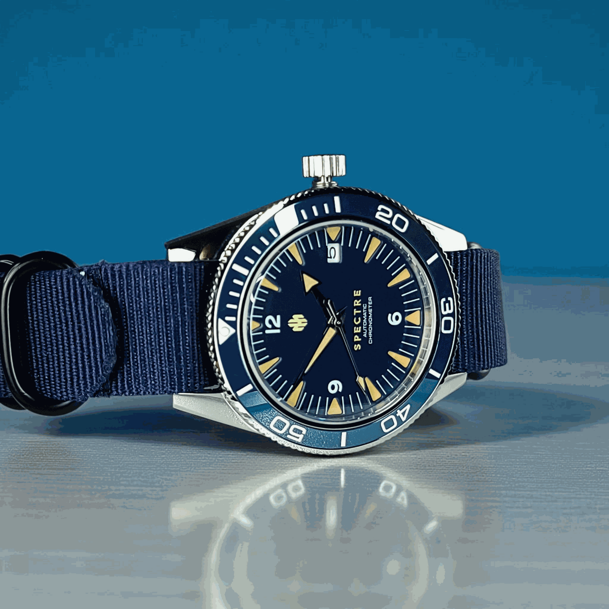Seiko Mod Seamaster Homage Blue Dial: Iconic Classic Style