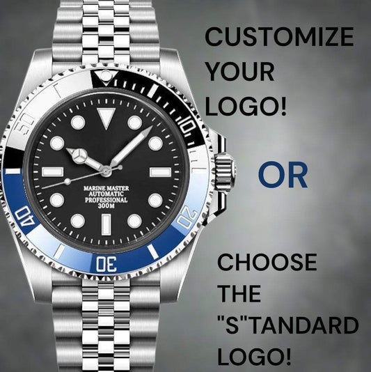 Seiko Mod Watches Submariner Diver Homage - Batman Series - No Date - Modtime Creations 