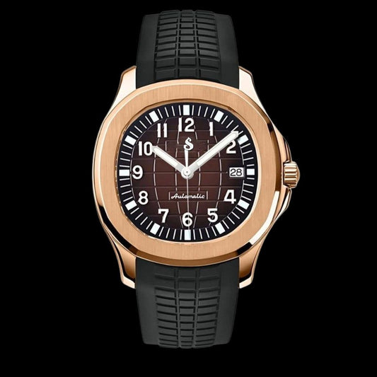 Seiko Mod Custom Aquanaut Series Brown Dial - Modtime 