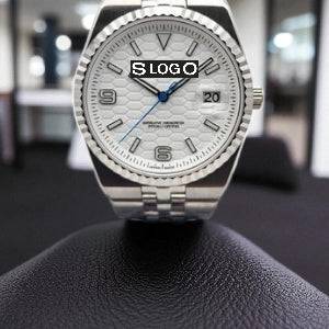 Seiko Mod Custom White Dial Land Dweller - Timeless Design