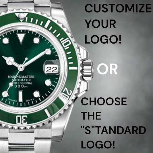 Seiko Mod SubMariner Homage Green Hulk: Precision and Style- Modtime Creations