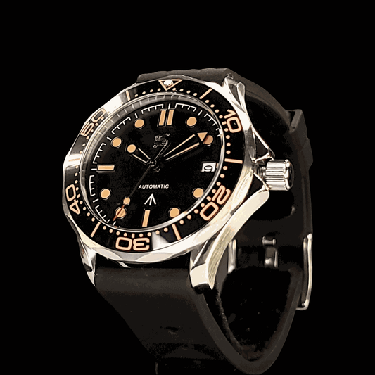 S Mod Master Homage Black Dial: Dive into Classic Style - MODTIME