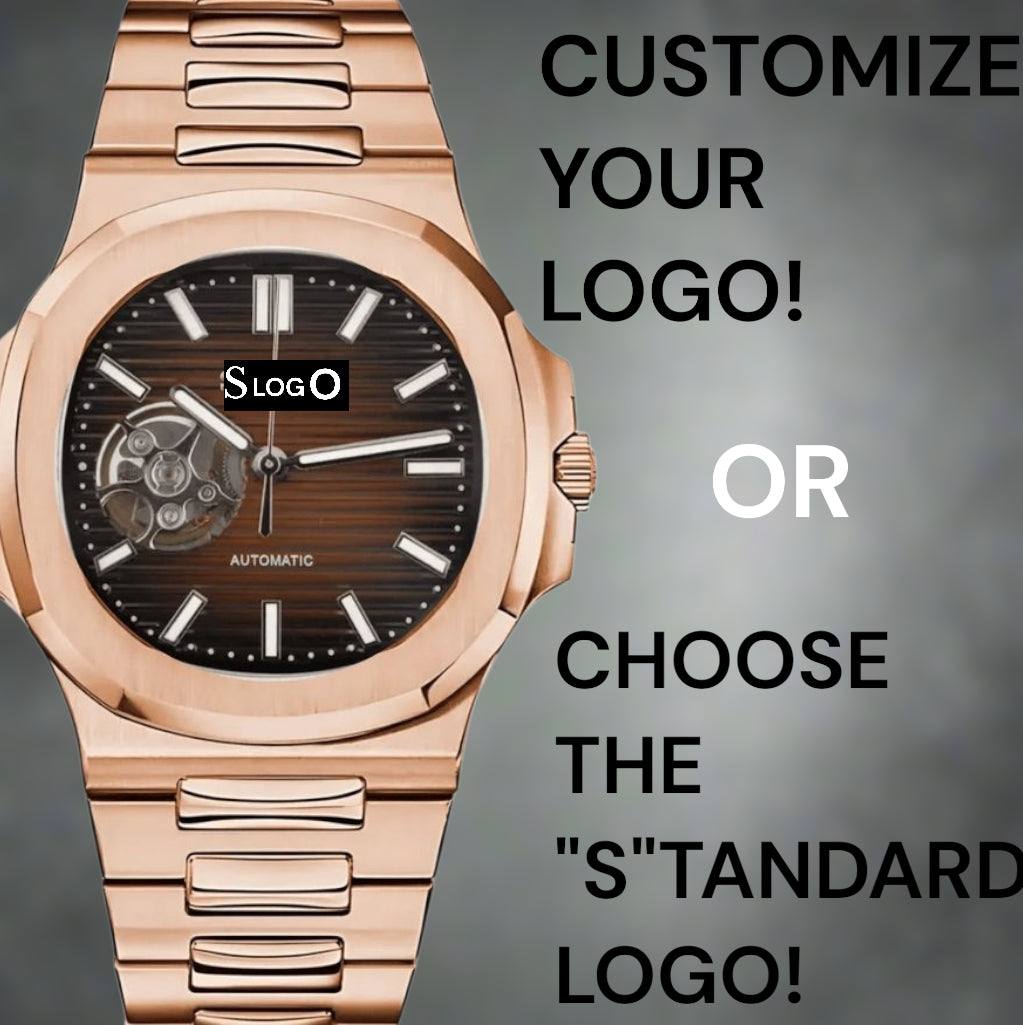 Seiko Mod Watches Open-Heart Nautilus Aquanaut Rose Gold - Precision Craftsmanship - Modtime Creations