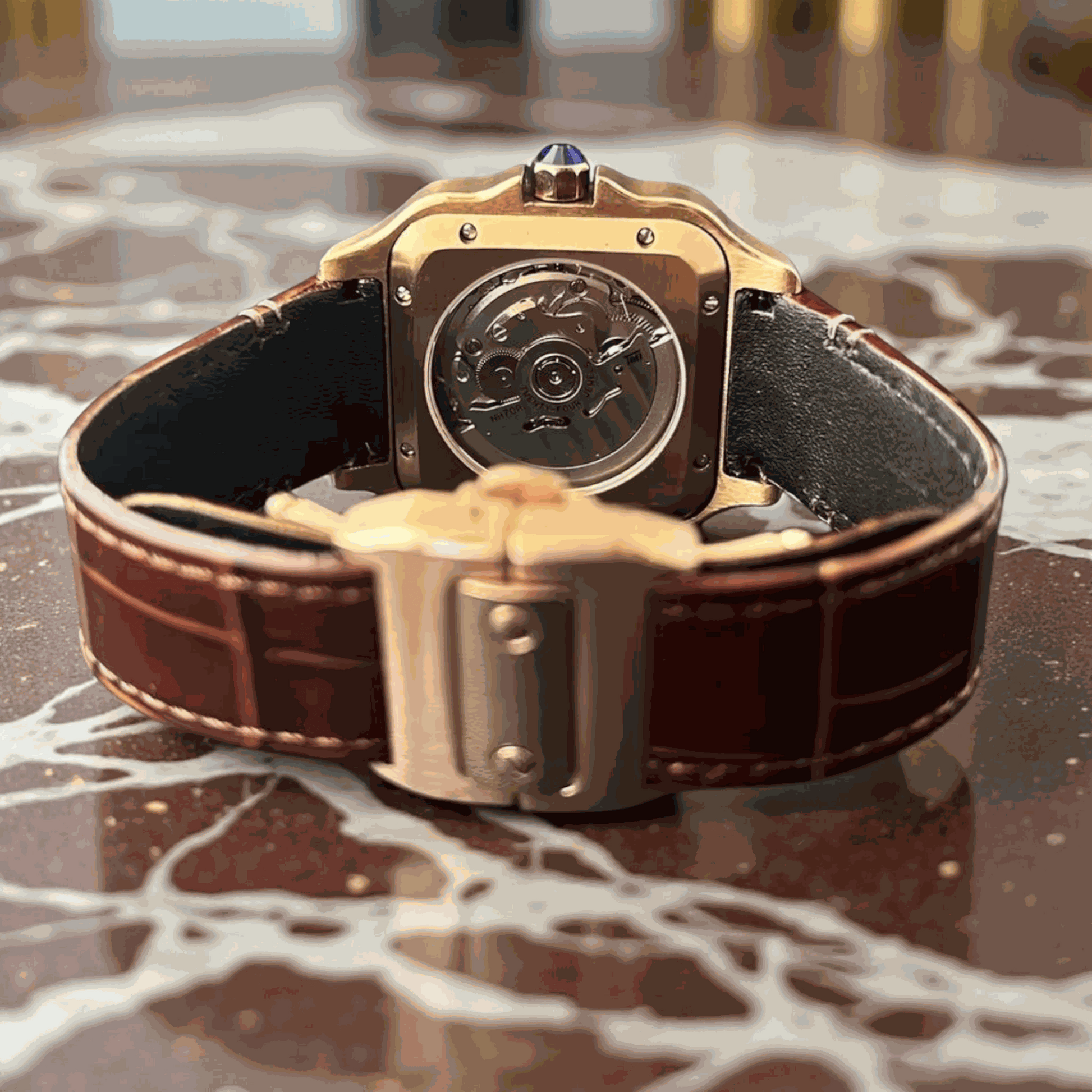Seiko Mod Santos Skeleton Series - Timeless Design - Modtime