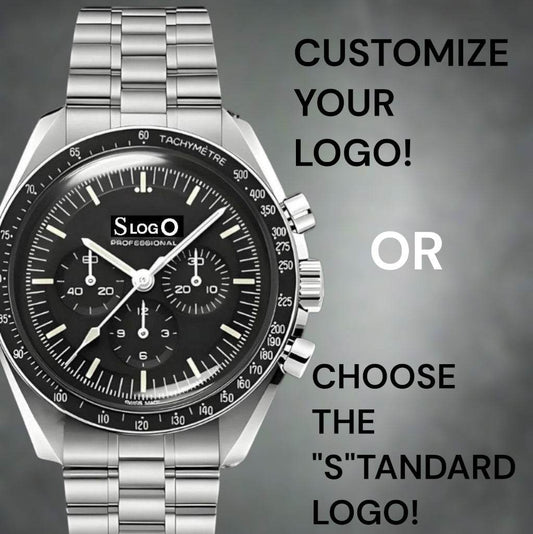 Seiko Mod watches Custom Speedmaster Black Dial - Modtime 