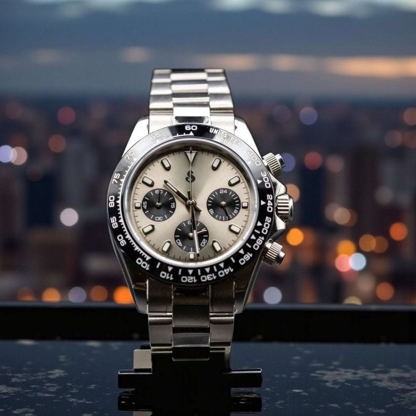 S Mod Seitona Grey Silver dial Stainless Steel case - Modtime - MODTIME
