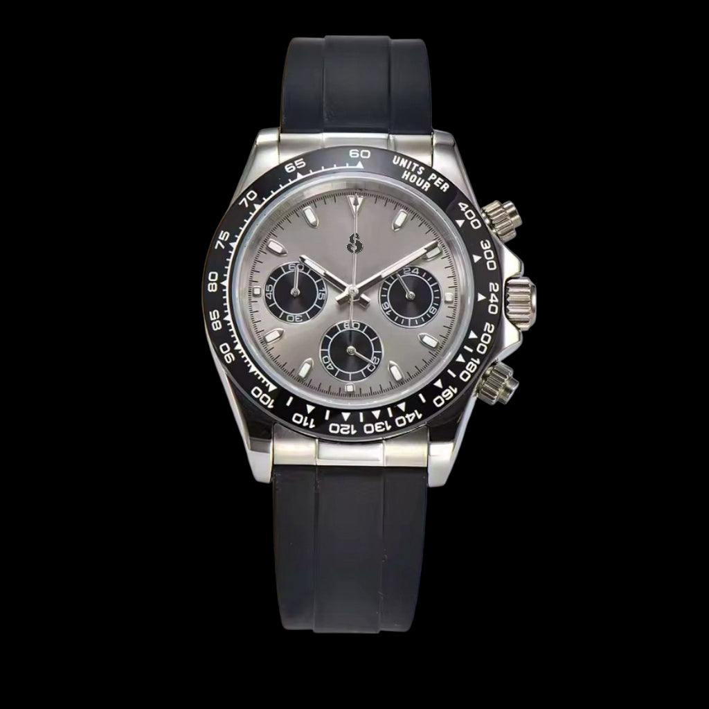 S Mod Seitona Grey Silver dial Stainless Steel case - Modtime - MODTIME