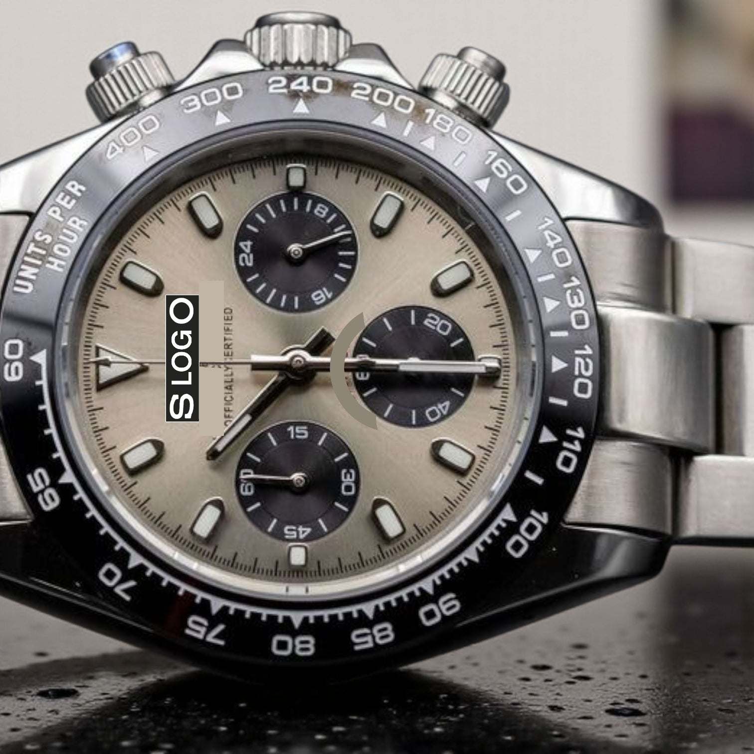 S Mod Seitona Grey Silver dial Stainless Steel case - Modtime - MODTIME