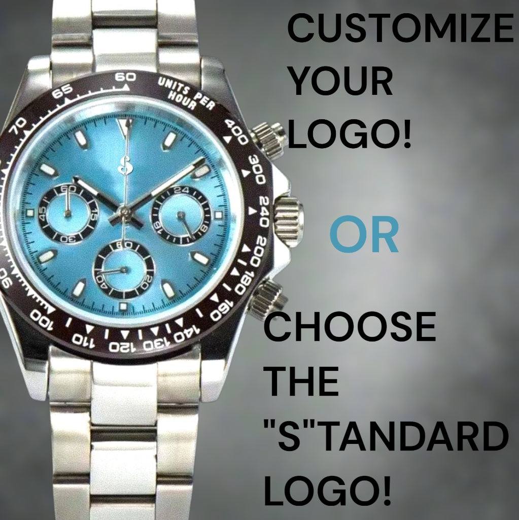 S Mod Seitona Light Blue Dial Brown Bezel - Modtime - MODTIME