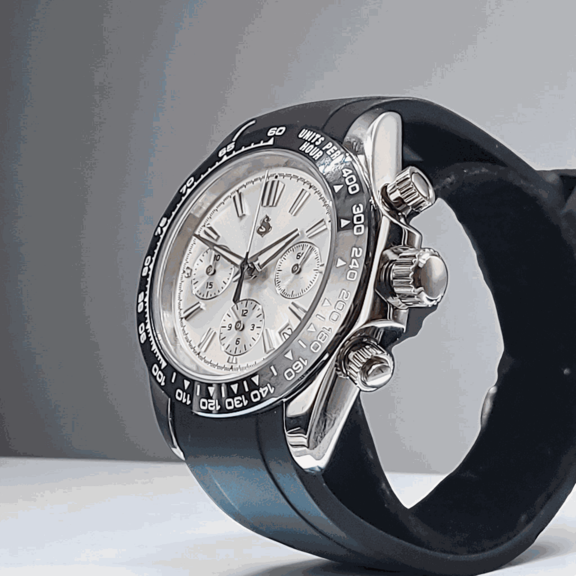 Seiko Mod Daytona Grand Seiko Panda Dial Fusion - Modtime