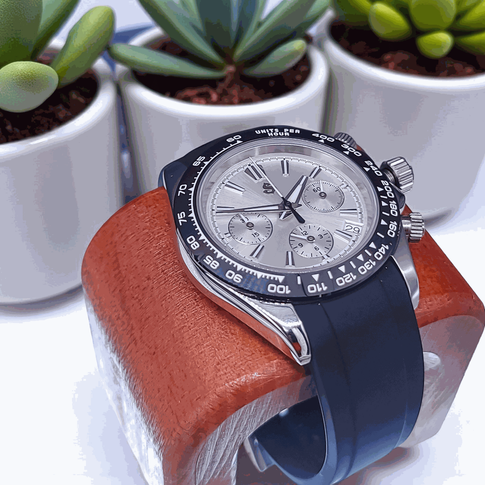 Seiko Mod Daytona Grand Seiko Panda Dial Fusion - Modtime