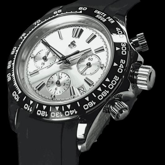 Seiko Mod Daytona Grand Seiko Panda Dial Fusion - Modtime