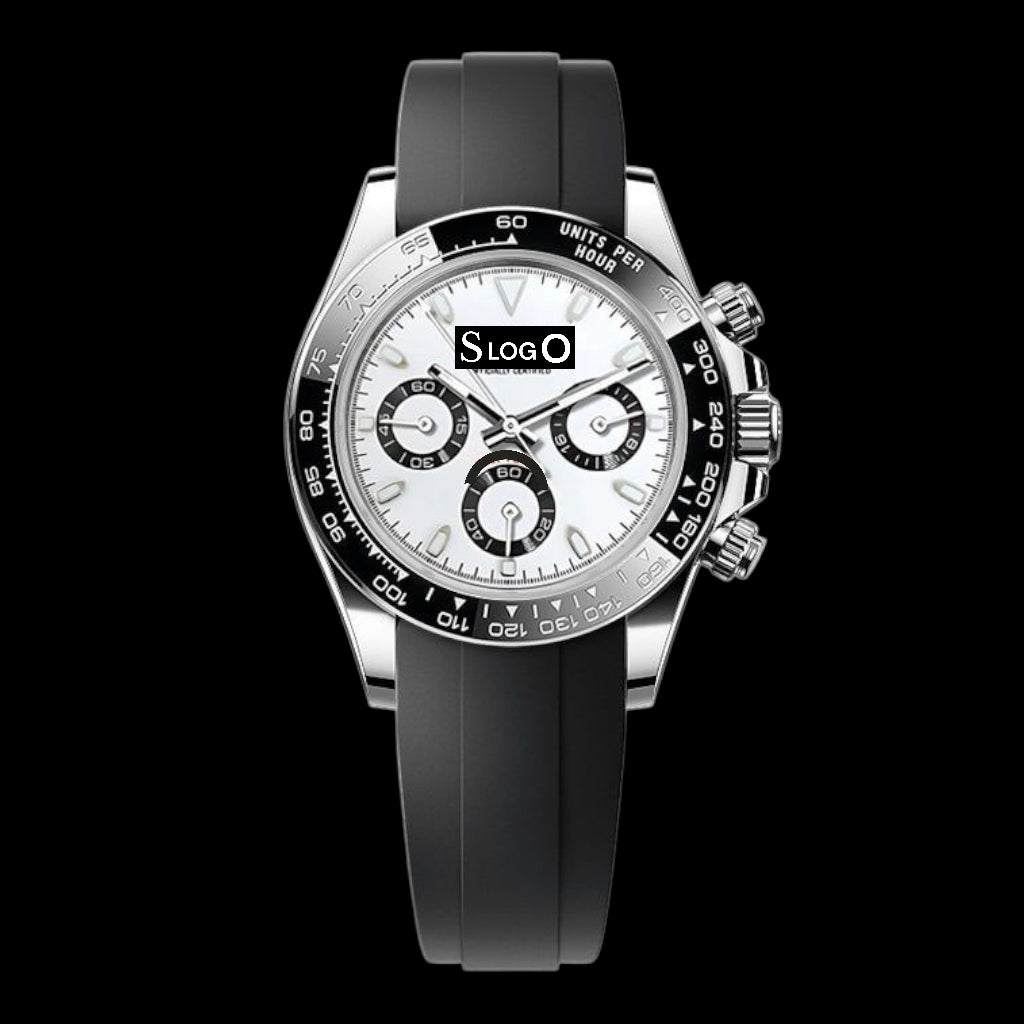 S Mod Seitona White Black Panda Dial - Modtime - MODTIME