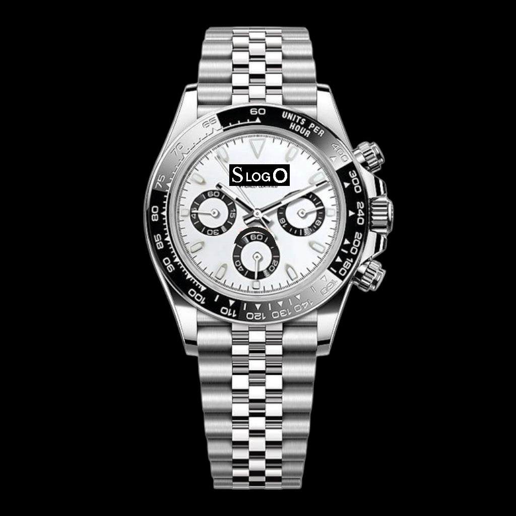 S Mod Seitona White Black Panda Dial - Modtime - MODTIME