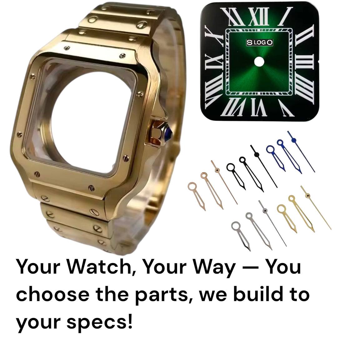 Santeiko Green Black Dial Mod - Modtime - MODTIME