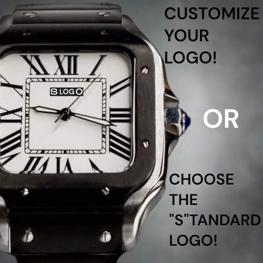 Seiko Mod Santos Two-Tone Black: Timeless Design - Modtime