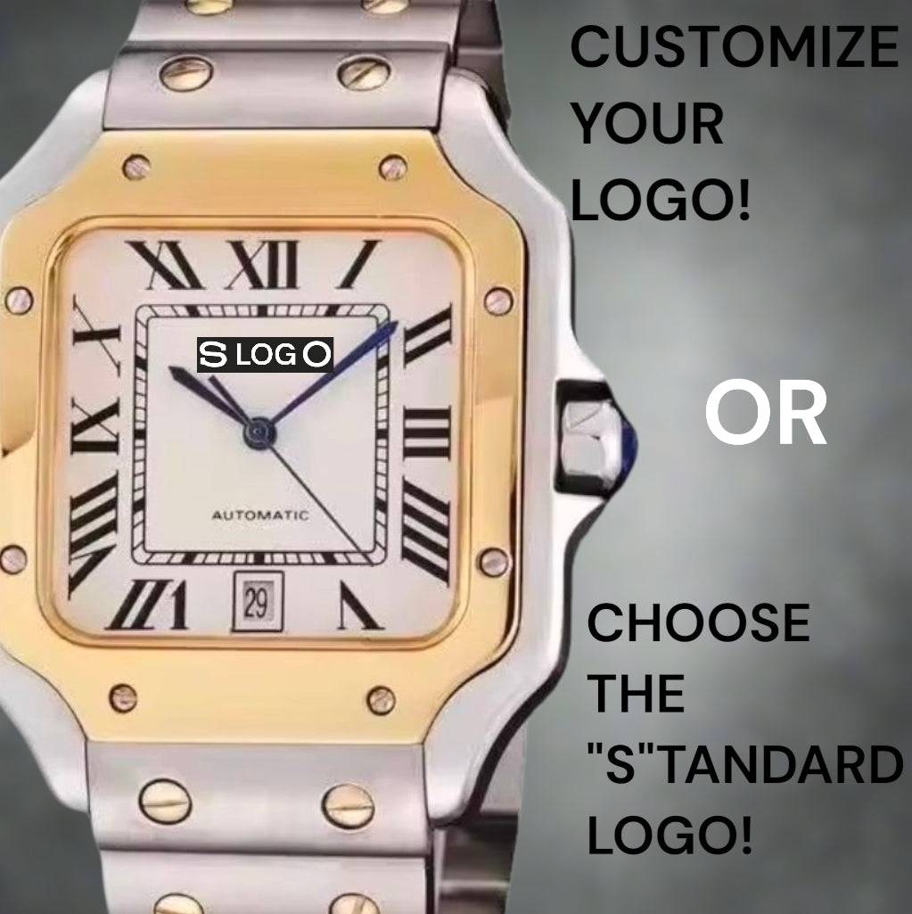 Santeiko Two - Tone White Dial Mod - Modtime - MODTIME