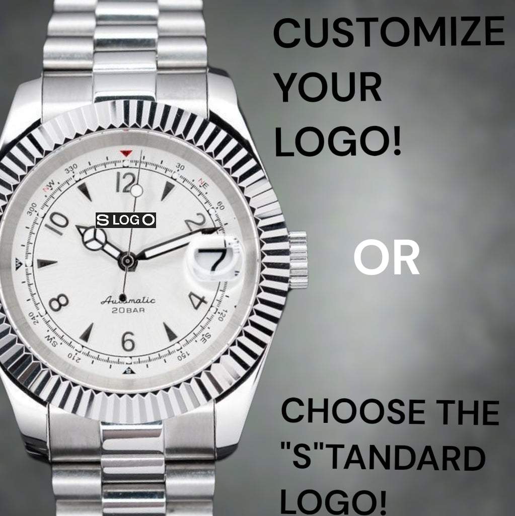 Seiko Mod Datejust Alpinist White Dial Fusion Mod - MODTIME Creations