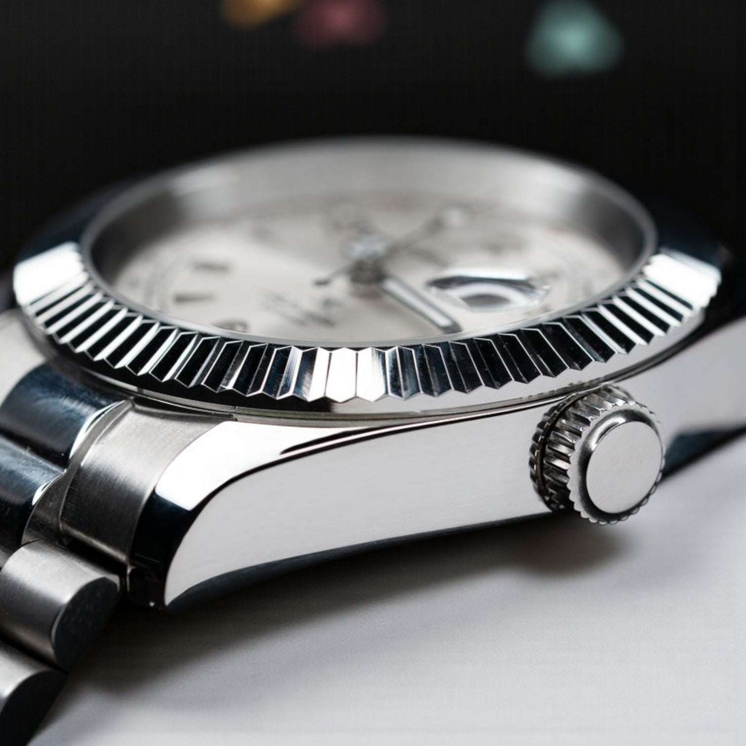 Seiko Mod Datejust Alpinist White Dial Fusion Mod - MODTIME Creations