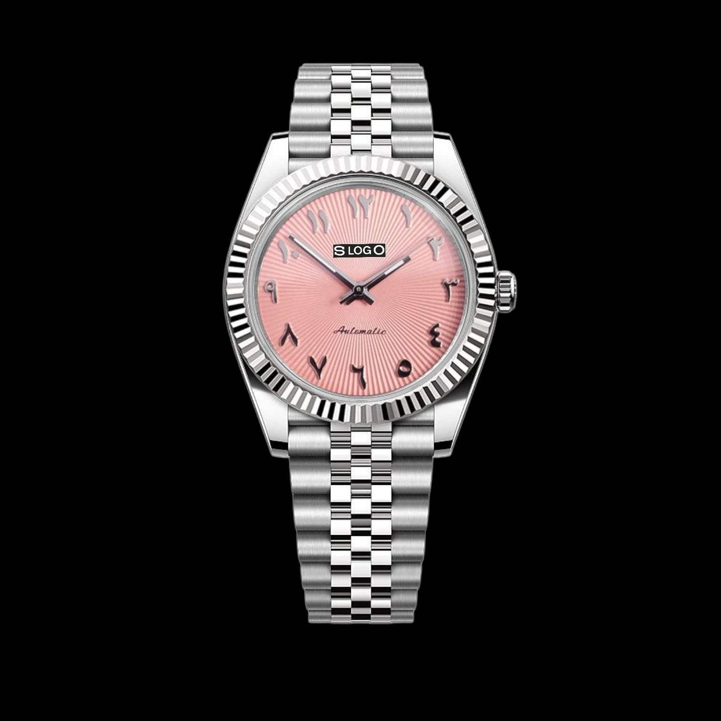 SeikJust Date Window Arabic Dial Mod Series - Modtime - MODTIME