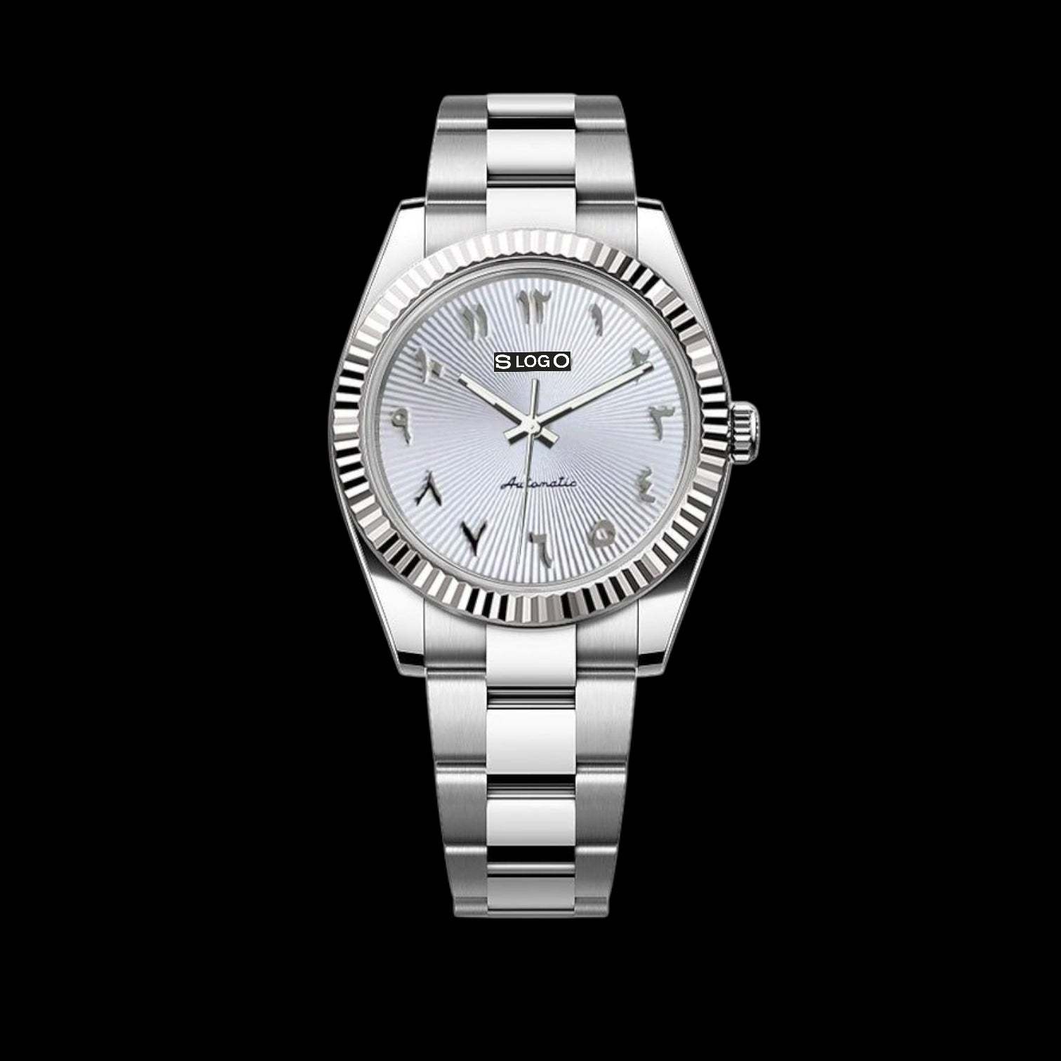 SeikJust Date Window Arabic Dial Mod Series - Modtime - MODTIME