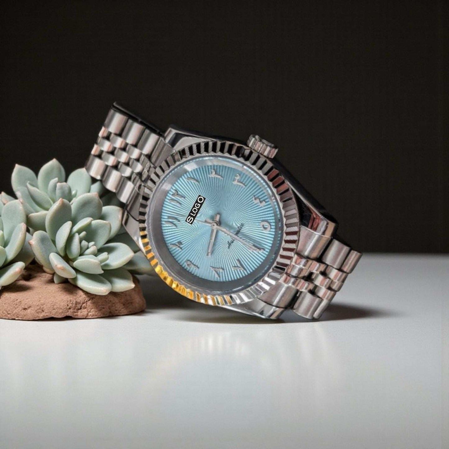 SeikJust Date Window Arabic Dial Mod Series - Modtime - MODTIME