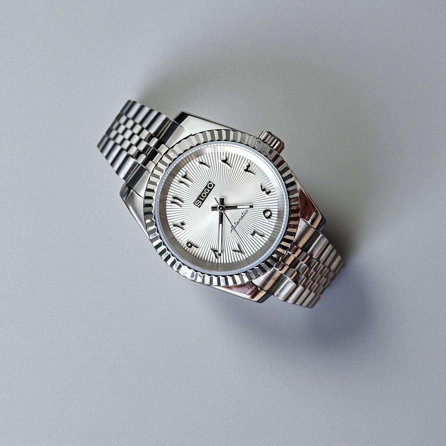 SeikJust Date Window Arabic Dial Mod Series - Modtime - MODTIME