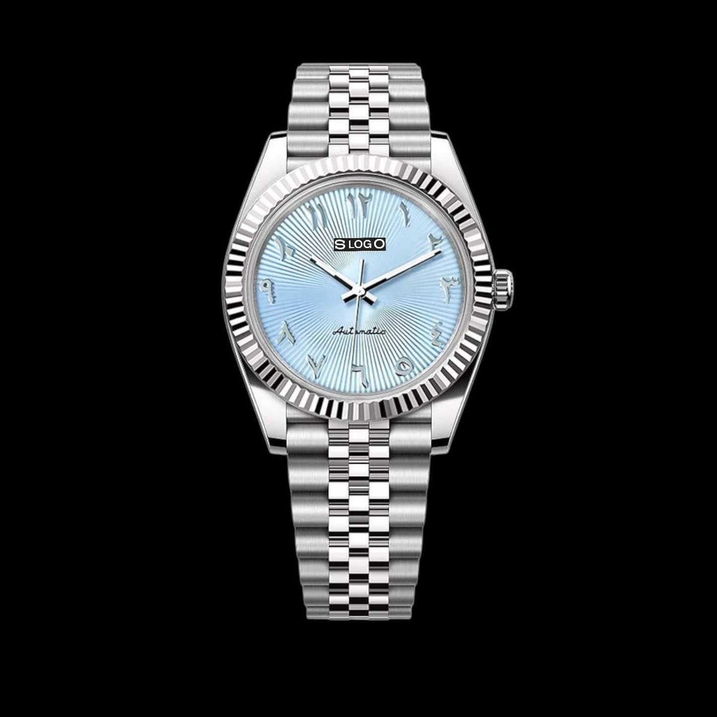 SeikJust Date Window Arabic Dial Mod Series - Modtime - MODTIME