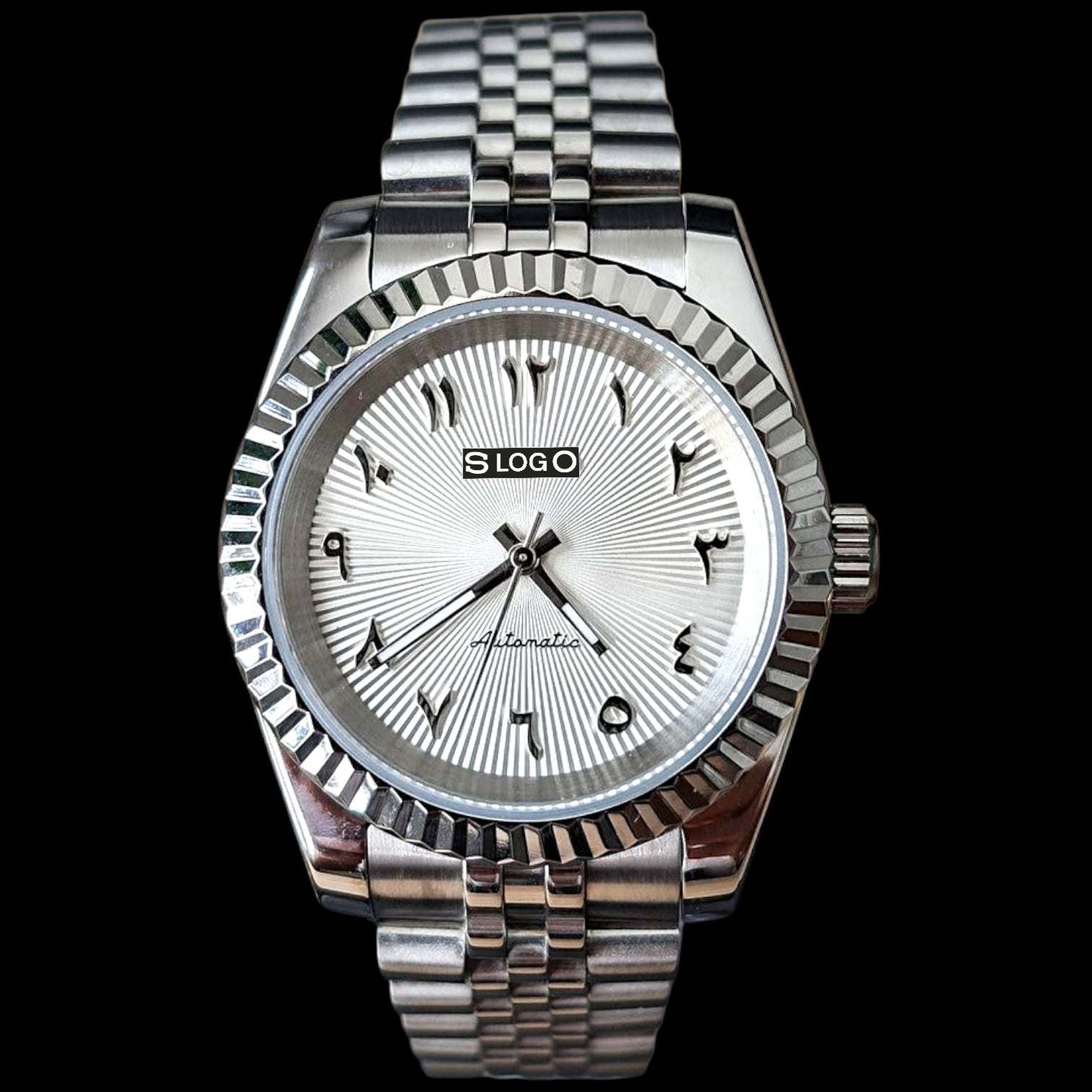 SeikJust Date Window Arabic Dial Mod Series - Modtime - MODTIME