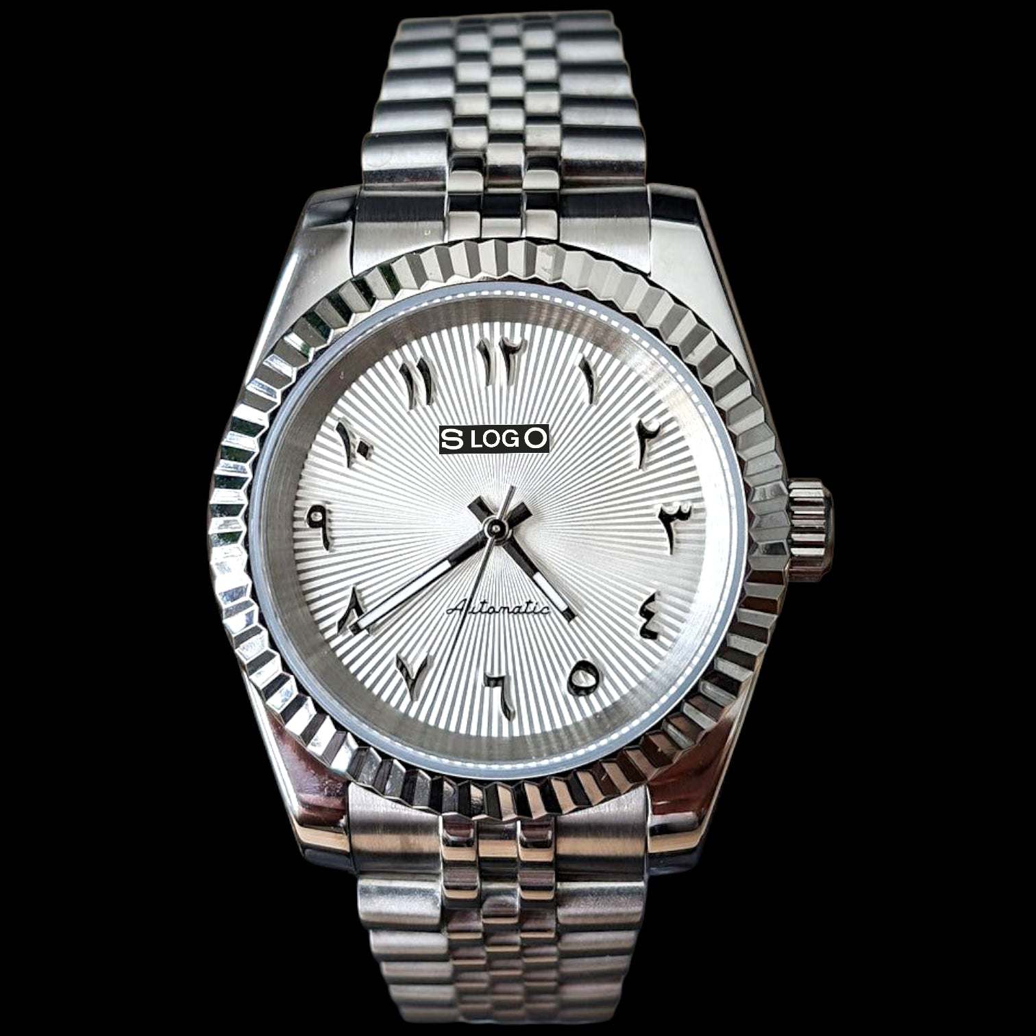 SeikJust Date Window Arabic Dial Mod Series - Modtime - MODTIME