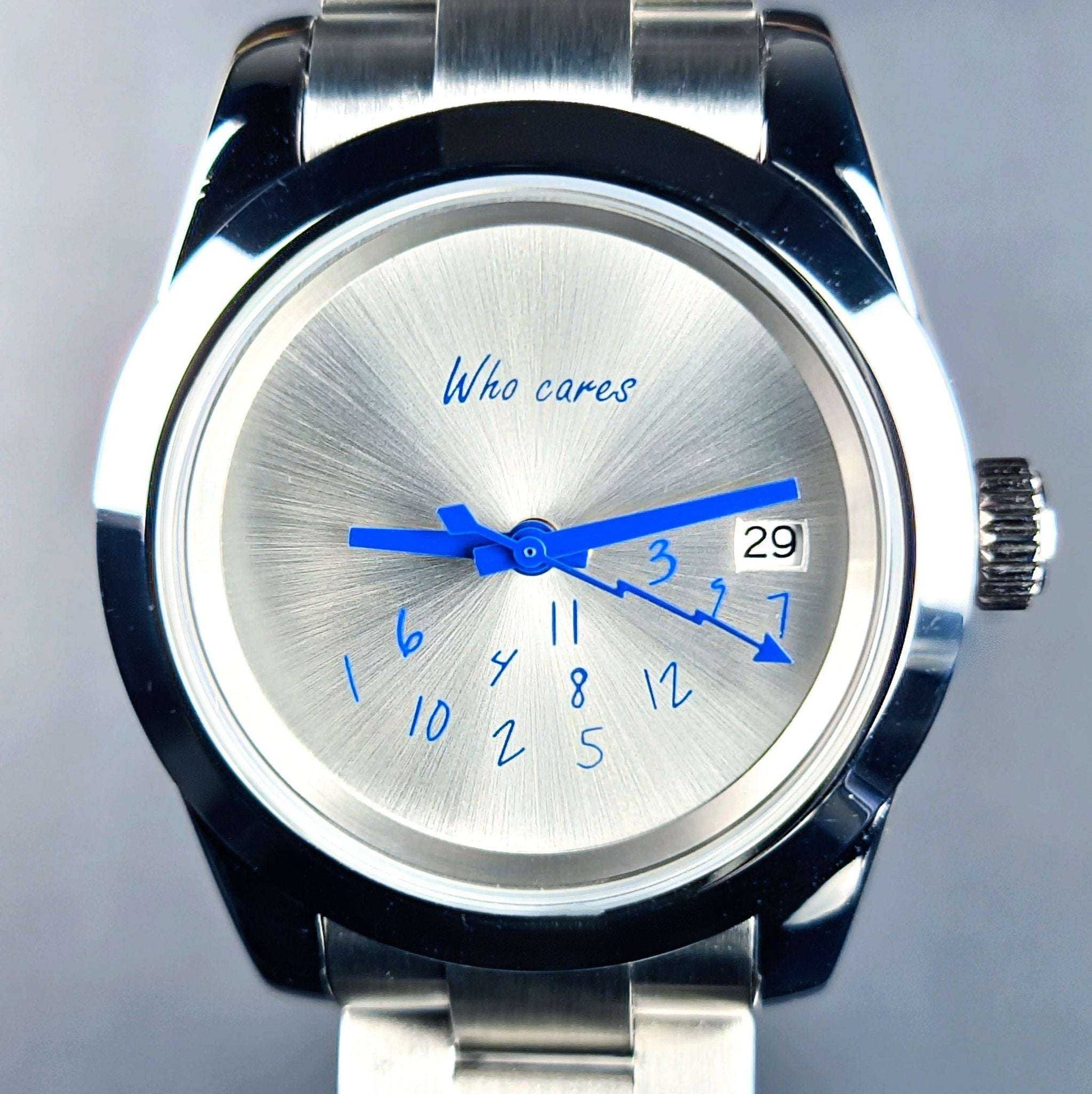 SeikJust Date Window "Who Cares" Custom Series Collection - MODTIME