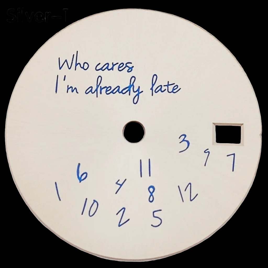 SeikJust Date Window "Who Cares" Custom Series Collection - MODTIME