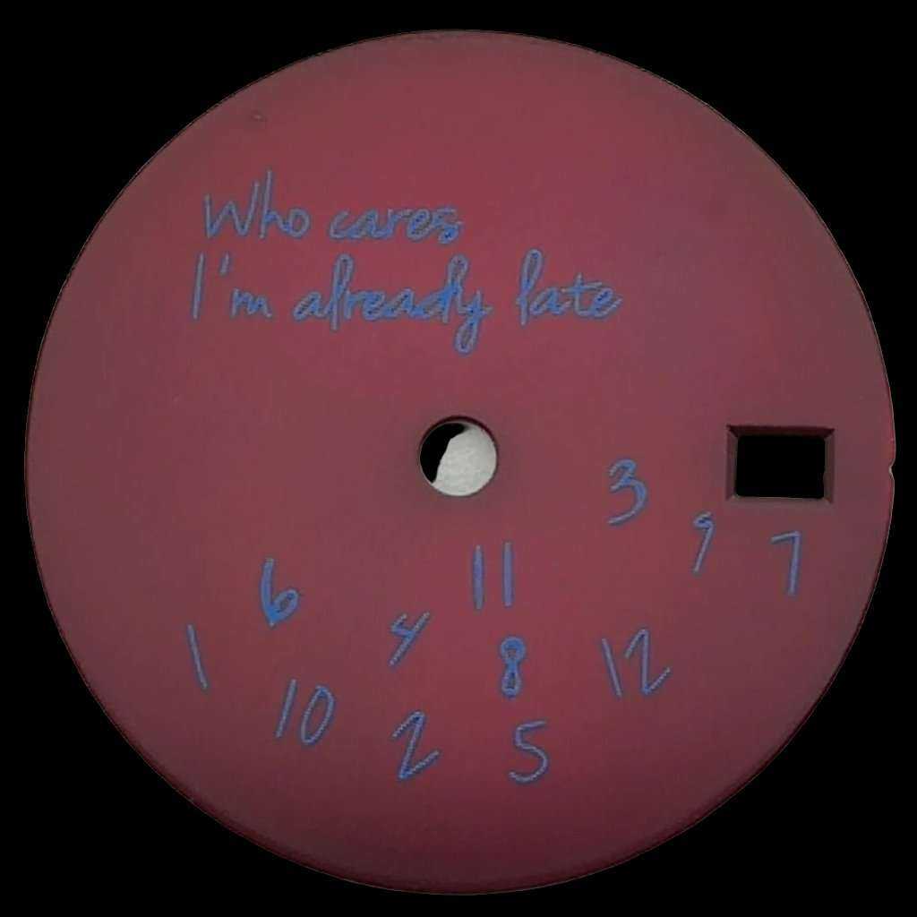 SeikJust Date Window "Who Cares" Custom Series Collection - MODTIME