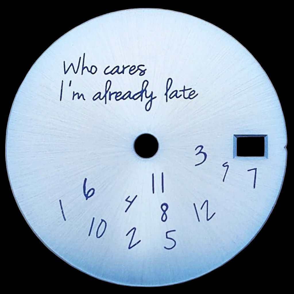 SeikJust Date Window "Who Cares" Custom Series Collection - MODTIME