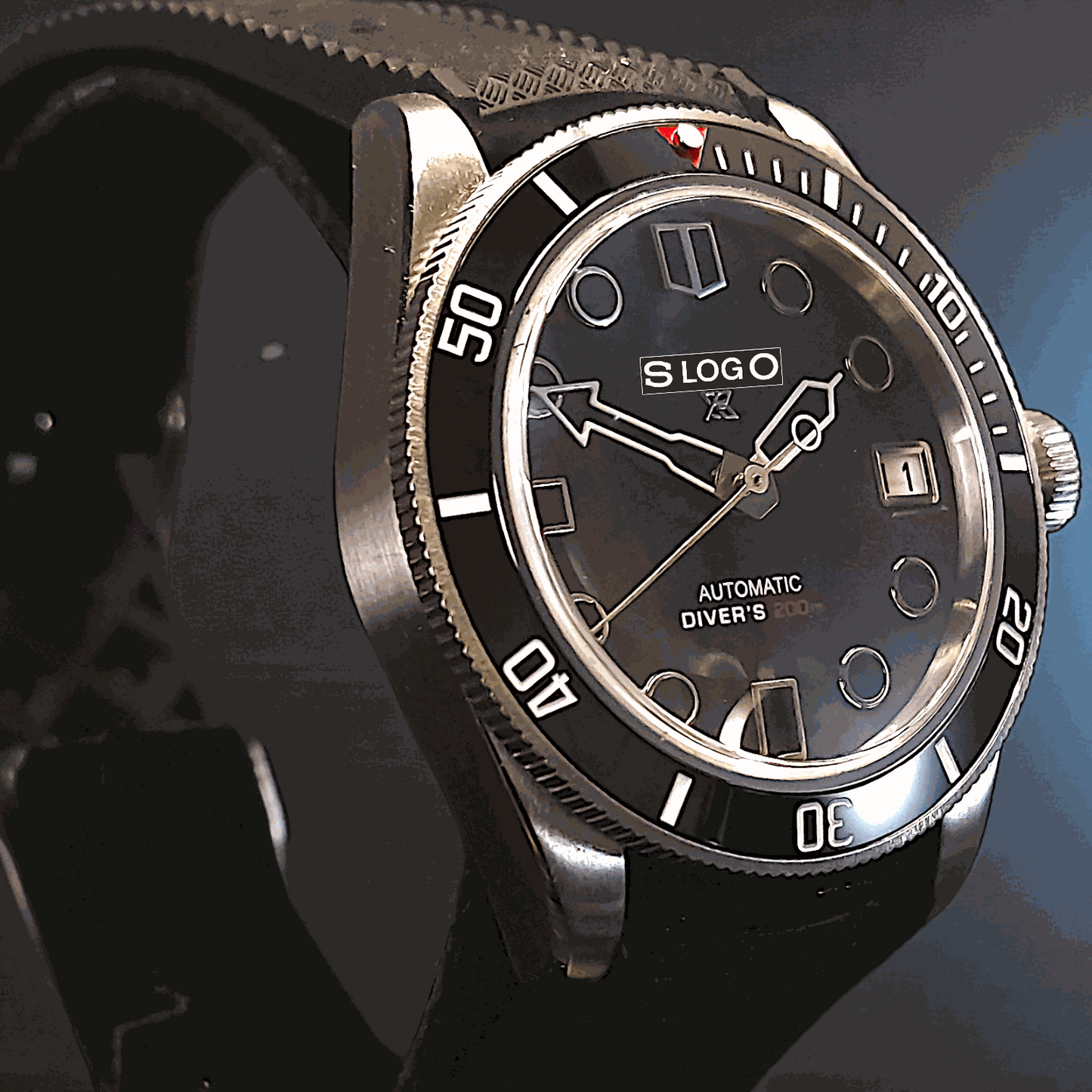 SeikMariner Black Diver Vintage Mod - Modtime - MODTIME