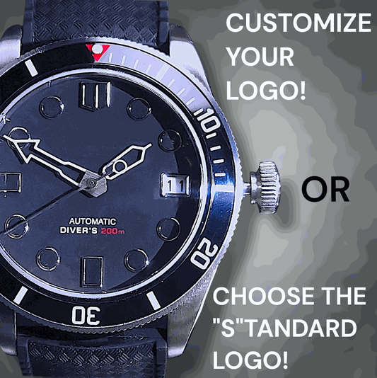 SeikMariner Black Diver Vintage Mod - Modtime - MODTIME