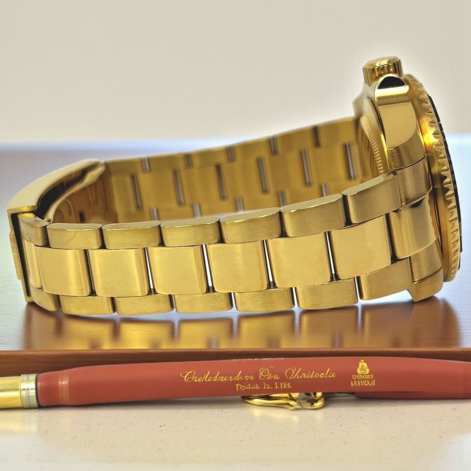 Seiko Mod Submariner Gold Series - Modtime Creations