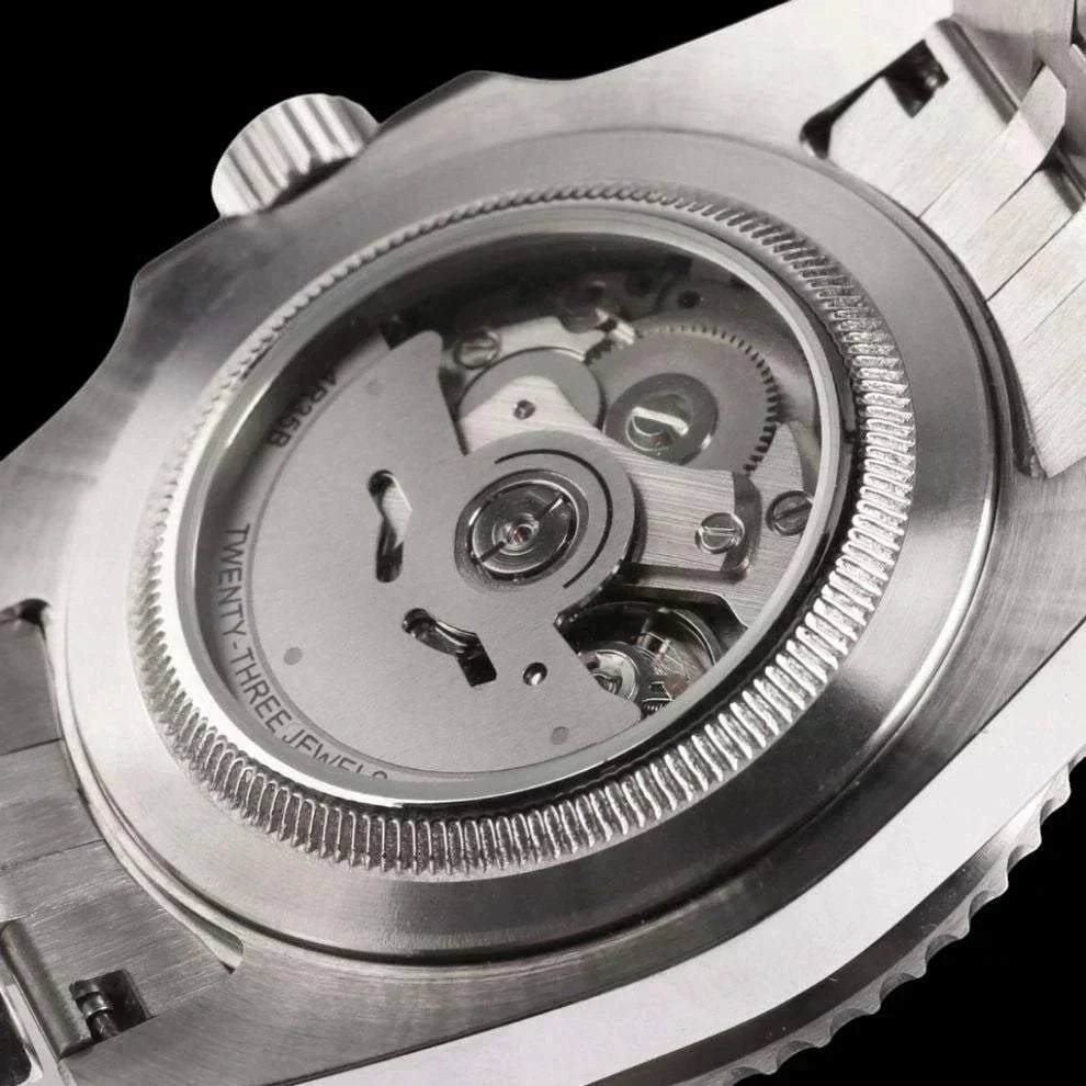 Back glass of a seiko mod