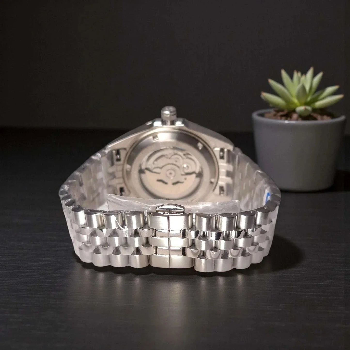 Seiko Mod Submariner Black Dial 42 MM "Batman" diving watch at Modtime Creations 