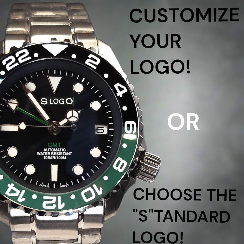 Seiko Mod 42 MM SKX Green Black "Sprite" Diver Mod - Modtime Creations