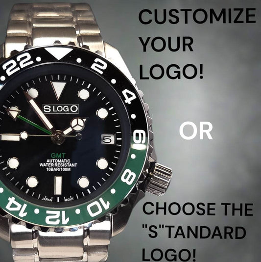 Seiko Mod 42 MM SKX Green Black "Sprite" Diver Mod - Modtime Creations