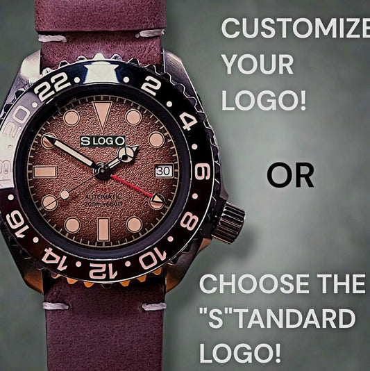 Seiko Mod Watches SKX 42 MM Black Dial Root Beer Yachtmaster at Modtime Creations