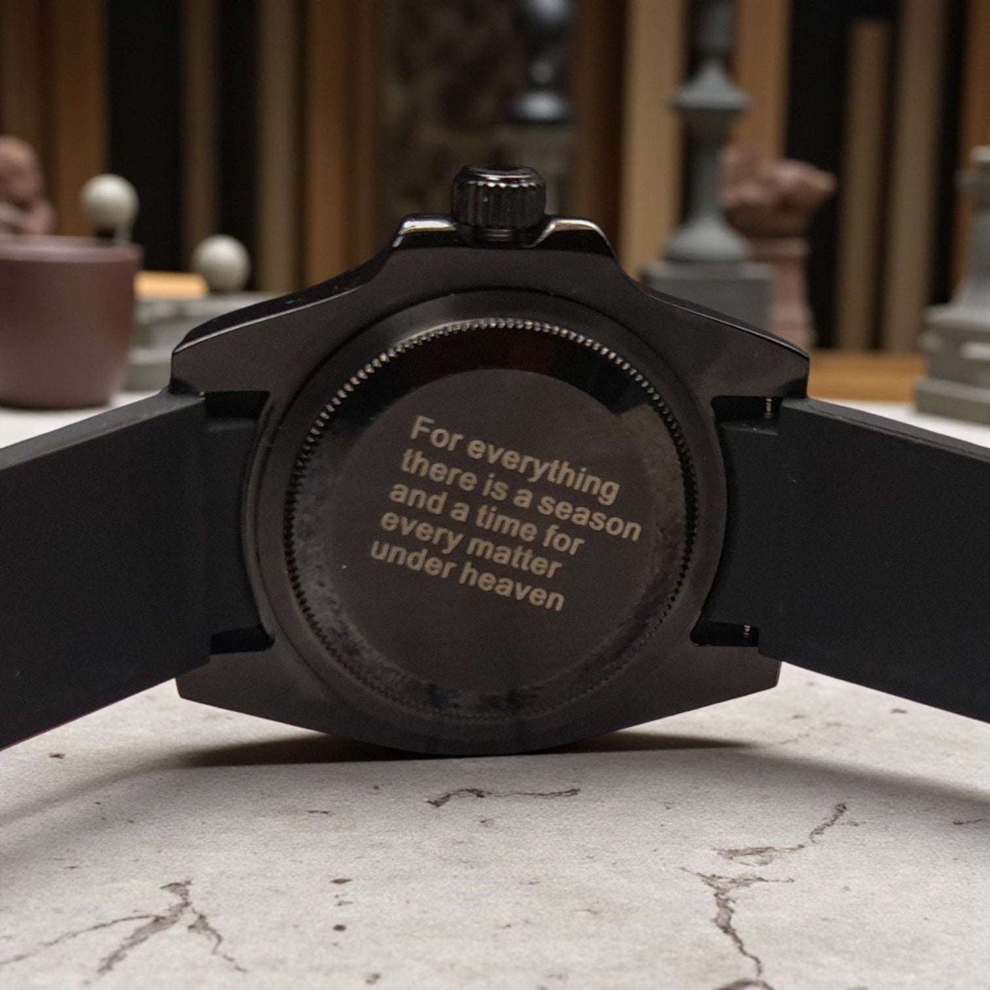 SeikMaster Black Stealth Diver Mod Series - Modtime - MODTIME