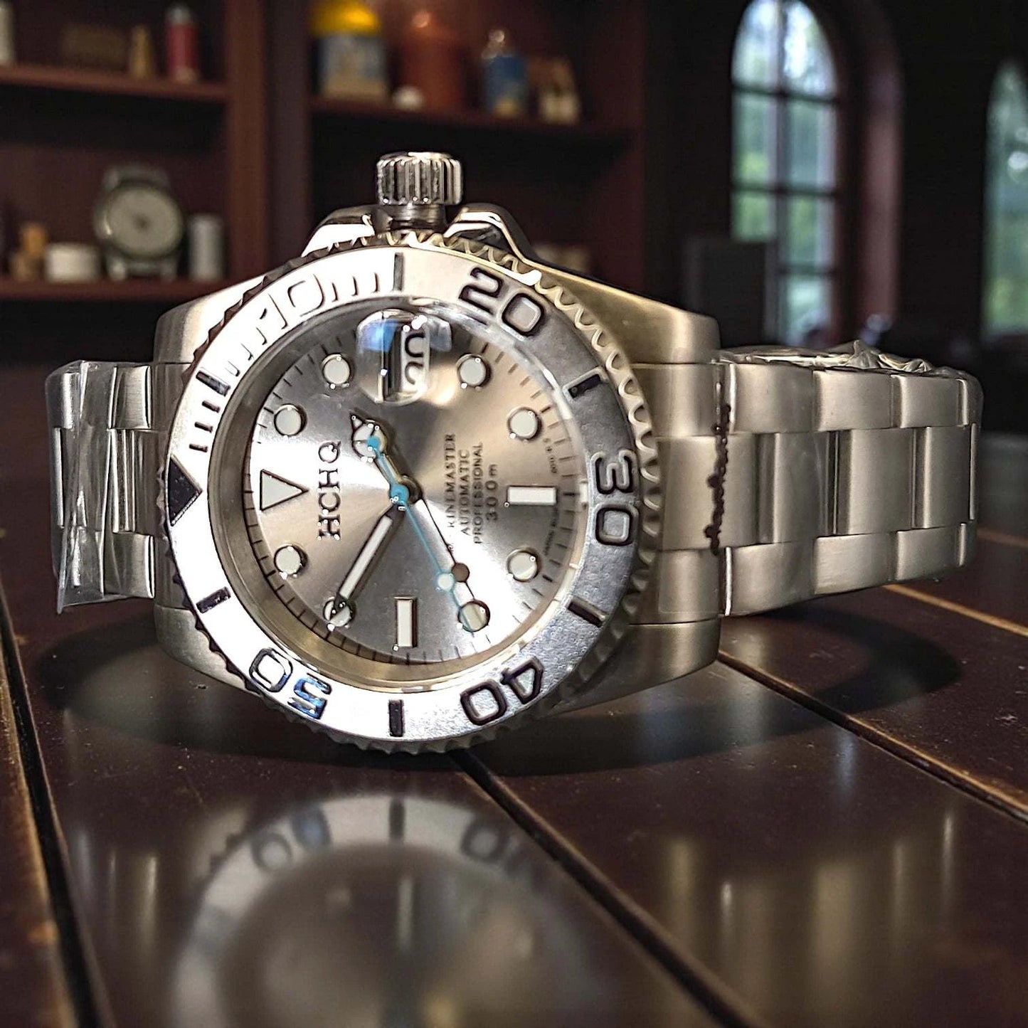 SeikMaster Rhodium Diver Mod Series - Modtime - MODTIME