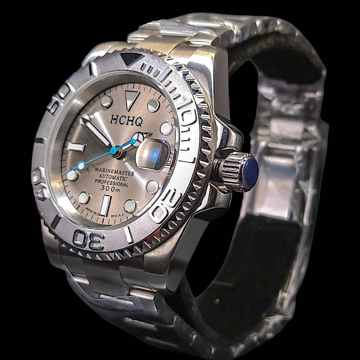 SeikMaster Rhodium Diver Mod Series - Modtime - MODTIME
